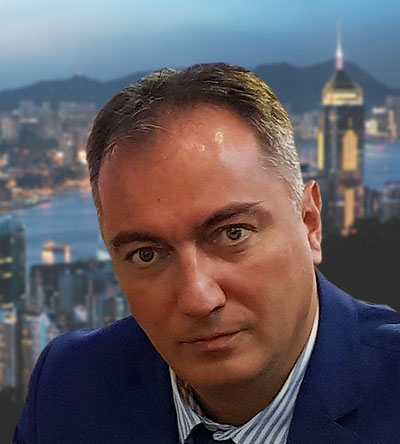 Alexander Dobrinov - speaking about citizenship in Hong Kong